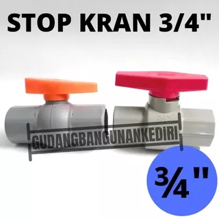 Stop Kran 3/4 HSS HPP Ball Valve 3/4 Setop kran 3/4 Stop Kran PVC 3/4
