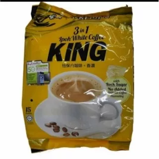 Check Hup Ipoh White Coffee King 3in1 15x40gr