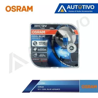 Osram H11 60/55W Cool Blue Advance Next Generation New Packaging