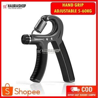 ALAT OLAHRAGA TANGAN PENGUAT TANGAN HAND GRIP HANDGRIP ADJUSTABLE 5-60KG