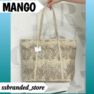 TAS TOTE BAG MANGO WANITA BRANDED IMPORT TERMURAH ORI