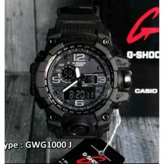 BEST SELLER JAM TANGAN PRIA  CASIO G SHOCK GWG 1000 ANTI AIR FULL BLACK