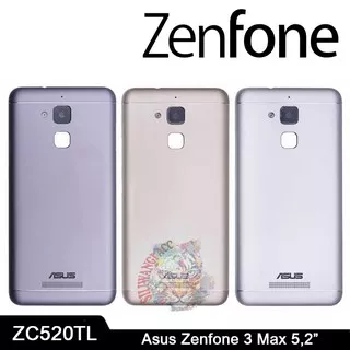Kesing Backdoor Tutup Belakang Asus Zenfone 3 Max 5,2 ZC520TL X008D X008DA X008DC X00KD Original