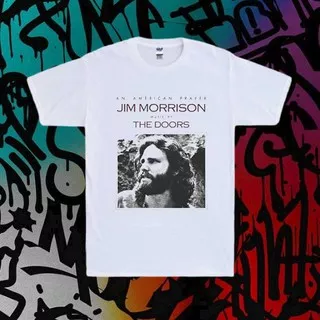 KAOS BAND MUSIK THE DOORS BAJU JIM MORRISON AN AMERICAN PRAYER