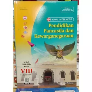 Buku Soal Interaktif PR PPKN Kelas VIII (2) SMP/MTs Semester 1 K-13