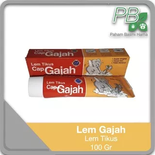 Lem Tikus Cap Gajah - Basmi Tikus - Perangkap Tikus - Tube 100 ML