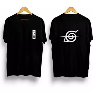 kaos ANIME NARUTO KONOHA ITACHI SASUKE SCRATCH / KAOS LOGO KONOHA CORET KAOS DISTRO