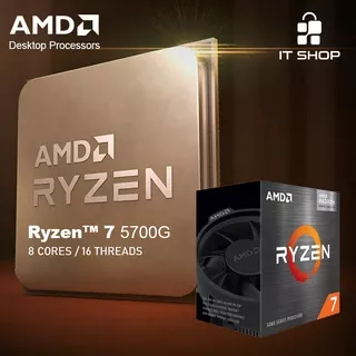 Processor AMD AM4 Ryzen 7 5700G Box Wraith Cooler by EMD