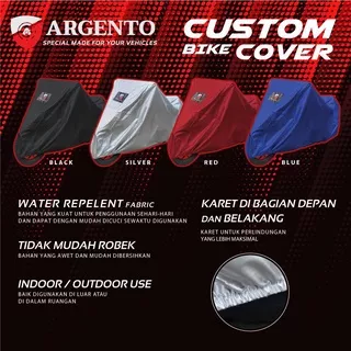 Yamaha Fino Sporty F1 , Nouvo Cover/Sarung Selimut Motor Argento