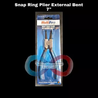 Tang Snap Ring Plier External Bent 7 multipro / Tang snap ring
