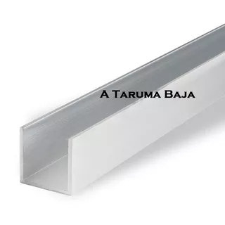 Alumunium Lis U 6 mm - Profil U Alumunium 6 mm - Penutup ujung Polycarbonate twinwall