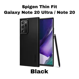 Spigen Thin Fit Slim Hard Case Galaxy Note 20 Ultra / Note 20 - Black, Note 20 Ultra