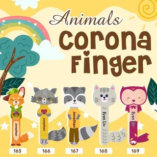 Corona finger BOY COLLECTION /CoFing/New normal korona/ anti pegang/no touch