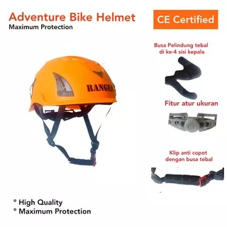 (BISA COD) helm sepeda lipat, helm sepeda adventure, helm sepeda safety, bike helmet gratis masker