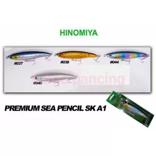 Umpan lure Pancing popping hinomiya premium sea pencil sinking 140mm 70g