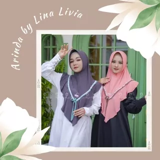 Bergo Arinda jilbab LinaLivia terbaru terlaris