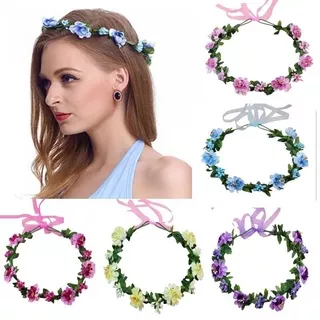 flower crown | mahkota bunga / bando bunga / hiasan bunga / hiasan kepala