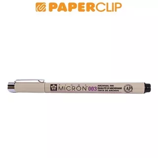 BALLPOINT SAKURA PIGMA MICRON 003 BLACK