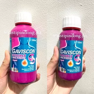 Gaviscon Double Action Liquid, Advance 150ml 300ml Obat Maag Gerd Asam Lambung