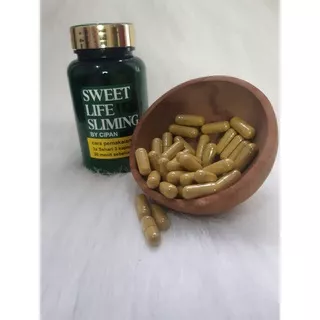 Herbal SWEET LIFE SLIMMING - jamu pelangsing - herbal pelangsing 100 KAPSUL