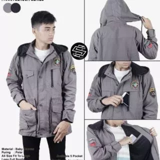 jaket parka sensor justinw