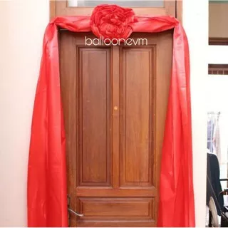 Kain Merah Sangjit / Kain Merah Pintu / Kain Wedding