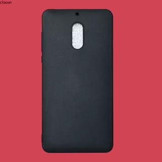 Nokia 6 3 5 2 2018 6.1 8 Sirocco Pure Black Silicon Case Cover