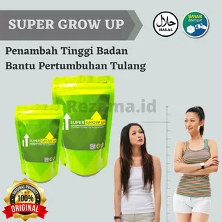 SUPER GROW UP - Susu Penambah Tinggi Badan Original Terlaris dan terbaik, Suplemen Peninggi Badan Bpom Alami Herbal Permanen Ampuh Untuk Balita Remaja Dewasa, peninggi badan tercepat umur 20, peninggi badan cepat dan ampuh, peninggi badan tercepat remaja