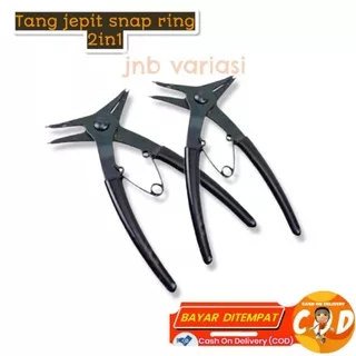 tang mekanik snap Ring 2in 1 Tang capit ring