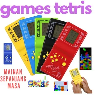 Game Tetris Mainan Jadul Tahun 90an Brick Game