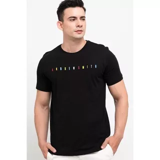 ANDREW SMITH GRAPHIC T-SHIRT 2 (BLACK)