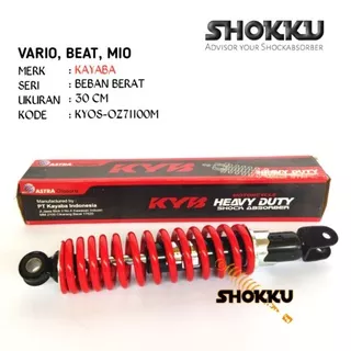 Shock breaker KYB KYOS 0Z71100 Heavy Duty 300mm Vario Beat Mio Suspensi Matic