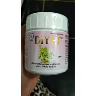 DIYET JAMU HERBAL PIL BOROBUDUR isi 100 pil