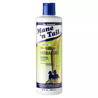 100% ORIGINAL Mane N Tail Herbal Growth Shampoo 355 ml/ Shampo Kuda / Rambut / Mengurangi Rontok