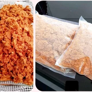 TERBARU ABON SAPI SUPER FULL DAGING TANPA CAMPURAN BAWANG GORENG/250GRAM PERLENGKAPAN DAPUR MASAK