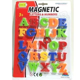 Mainan Anak Alphabet Alfabet / Mainan Huruf Magnet Besar / Mainan Anak