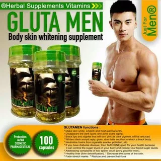 Glutamen Original Body Skin Whitening Beli 2 Bonus 1    ,