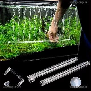 ?shangnongche?Clear Plastic Air Curtain Diffuser Bar Oxgyen Aerator Aquarium W