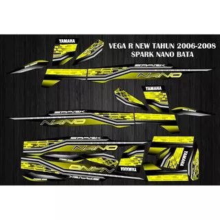 STIKER STRIPING DECAL VEGA R NEW TAHUN 2006-2008 SPARK NANO BATA