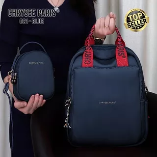 Ransel Chrysler Paris Ori 021 set 2in1