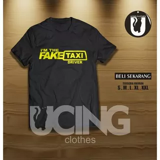 Kaos Baju Fake Taxi Kaos Otomotif Original