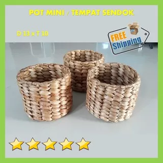 POT MINI / TEMPAT SENDOK / TEMPAT PENSIL / TEMPAT PISAU DAN WADAH SERBAGUNA