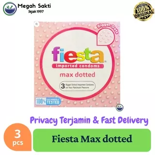 Megah Sakti - Kondom Sutra Fiesta Max Dotted 3'S