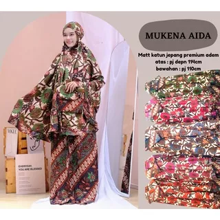 MUKENA DEWASA / MUKENA AIDA /  MUKENA KATUN JEPANG / MUKENA PREMIUM / MUKENAH DEWASA / MUKENA TRAVEL / MUKENA MURAH