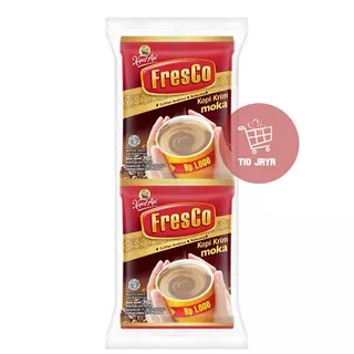 Kopi Fresco Kopi Krim Susu/Moka Renteng/Renceng isi 10 sachet