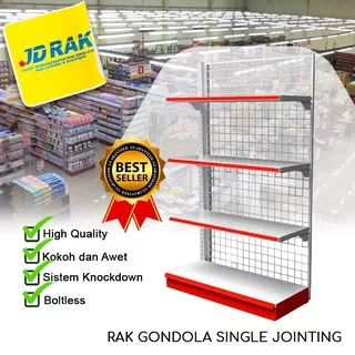 Rak Gondola Rak Minimarket Rak Swalayan Rak Supermarket Single Jointing