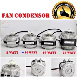 FAN CONDENSOR 10 WATT | MOTOR DINAMO KIPAS FAN KONDENSOR 10 WATT SHOWCASE , FREZEER, KULKAS