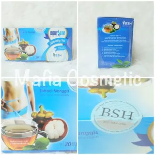 Body Slim Herbal Slimming Tea (BSH Tea) Original Depkes (Teh BSH)