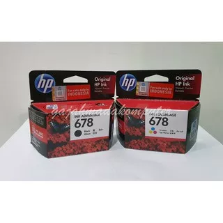 HP Original Ink Cartridge 678 Black + 678 Color SET