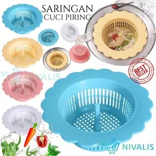 SARINGAN AFUR BAK CUCI PIRING PVC / SARINGAN WASTAFEL DAPUR / SARINGAN SINK DAPUR / SARINGAN DAPUR